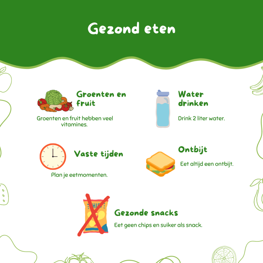 gezond eten overzicht