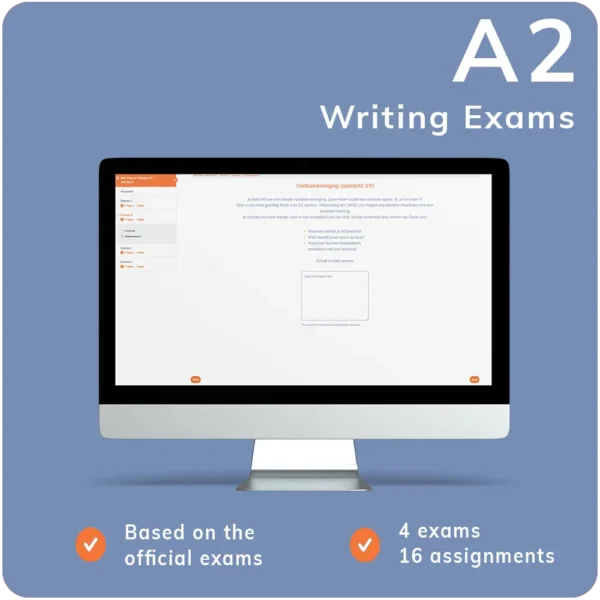 A2 Dutch Writing Exam Prep