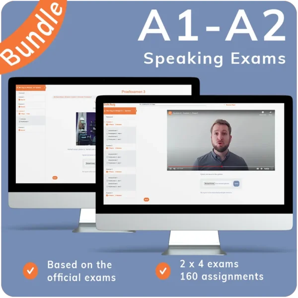 Met Vlag en Wimpel Speaking Bundle – Inburgering Exam Prep